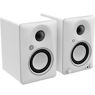 Mackie CR3.5BT-LTD-WHT 3.5" Limited Edition White Powered Studio Monitors w/ Tone Control and Bluetooth (Pair)