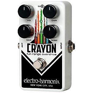 Electro-Harmonix CRAYON Full-Range Overdrive Effects Pedal