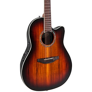 Ovation CS28P-KOAB-G Celebrity Series Traditional Plus Super Shallow Acoustic-Electric Guitar