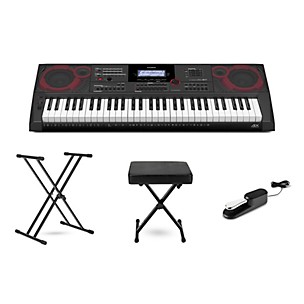 Casio CT-X5000 61-Key Portable Keyboard Essentilas Bundle