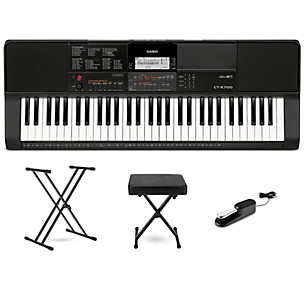 Casio CT-X700 61-Key Arranger Essentials Bundle