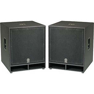 Yamaha CW118V 18" Club Concert Series Subwoofer Pair