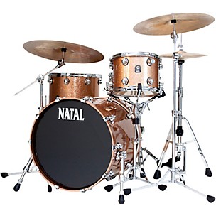 Natal Drums Cafe Racer Traditional Jazz 3-Piece Shell Pack With 18" Bass Drum