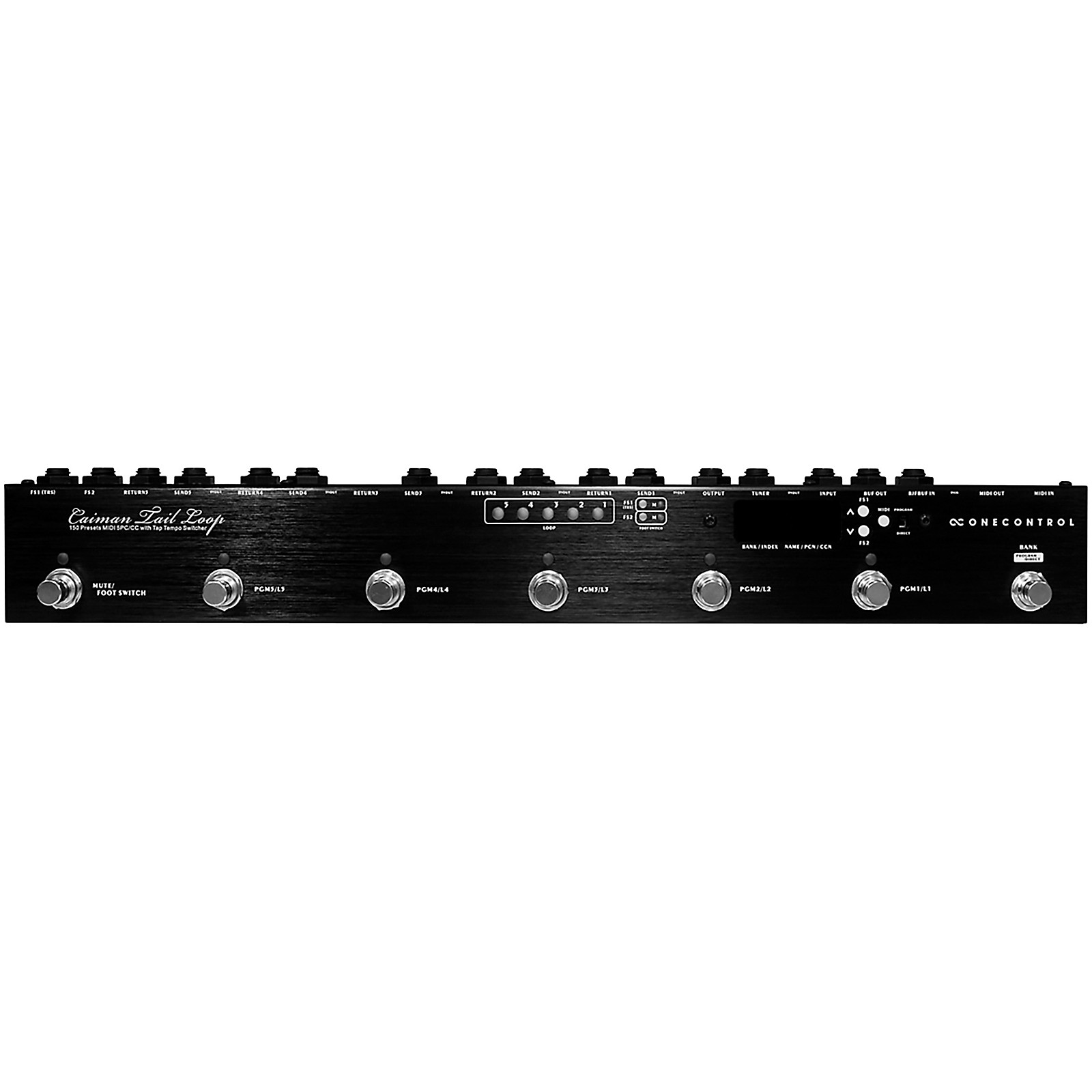 One Control Caiman Tail Loop Switcher Pedal | Music & Arts