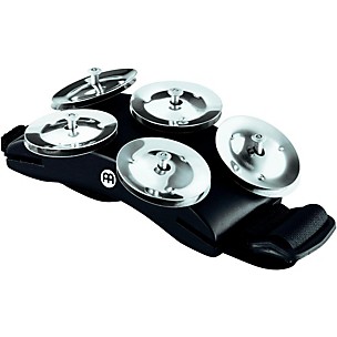 MEINL Cajon Foot Tambourine with Steel Jingles