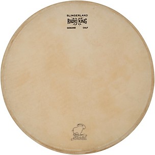 Slingerland Calfskin Batter Drumhead with Lightning Logo - 14"