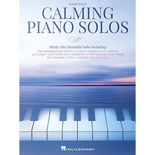 Hal Leonard Calming Piano Solos Songbook