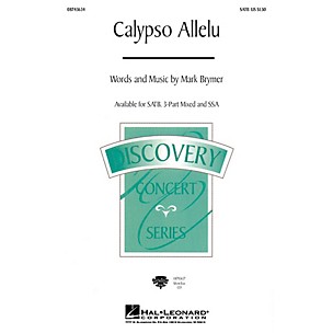 Hal Leonard Calypso Allelu 3-Part Mixed Composed by Mark Brymer