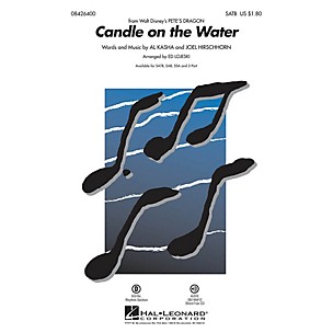 Hal Leonard Candle on the Water (from Pete's Dragon) SAB Arranged by Ed Lojeski