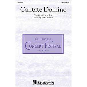 Hal Leonard Cantate Domino SATB composed by Patti Drennan