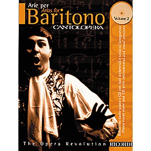 Hal Leonard Cantolopera Arias for Baritone - Volume 2 Book/CD