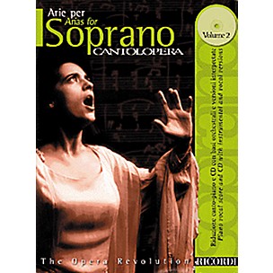 Hal Leonard Cantolopera Arias for Soprano - Volume 2 Book/CD