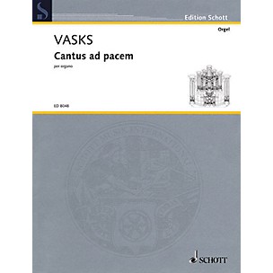 Schott Cantus Ad Pacem Schott Series Softcover Composed by Peteris Vasks