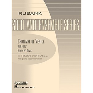 Rubank Publications Carnival of Venice (Air Varie) Rubank Solo/Ensemble Sheet Series