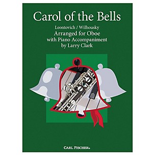 Carl Fischer Carol Of The Bells - Oboe With Piano Accompaniment