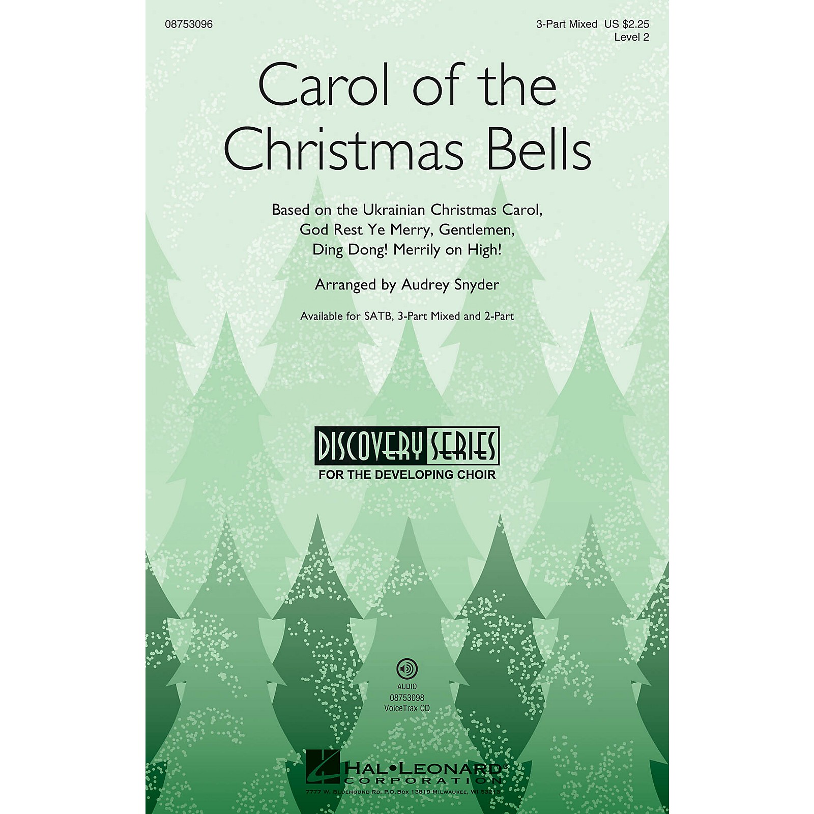 Hal Leonard Carol of the Christmas Bells (Discovery Level 2) 3