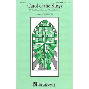 Hal Leonard Carol of the Kings 3-Part Mixed arranged by Audrey Snyder