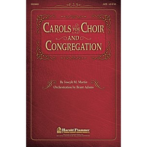 Shawnee Press Carols for Choir and Congregation SATB arranged by Joseph M. Martin