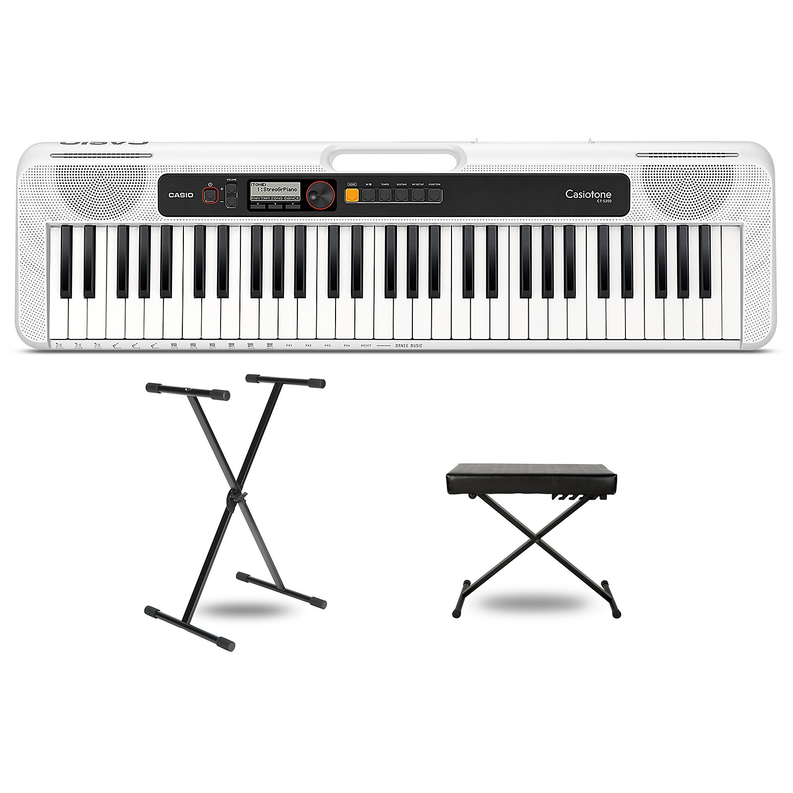 Casio Casio Casiotone CT-S200 Keyboard With Stand and Bench