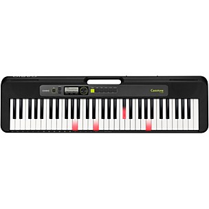 Casiotone LK-S250 Lighted 61-Key Digital Keyboard Black