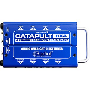 Radial Engineering Catapult 4-channel Cat 5 Audio Snake (RX4 Receiver Module)