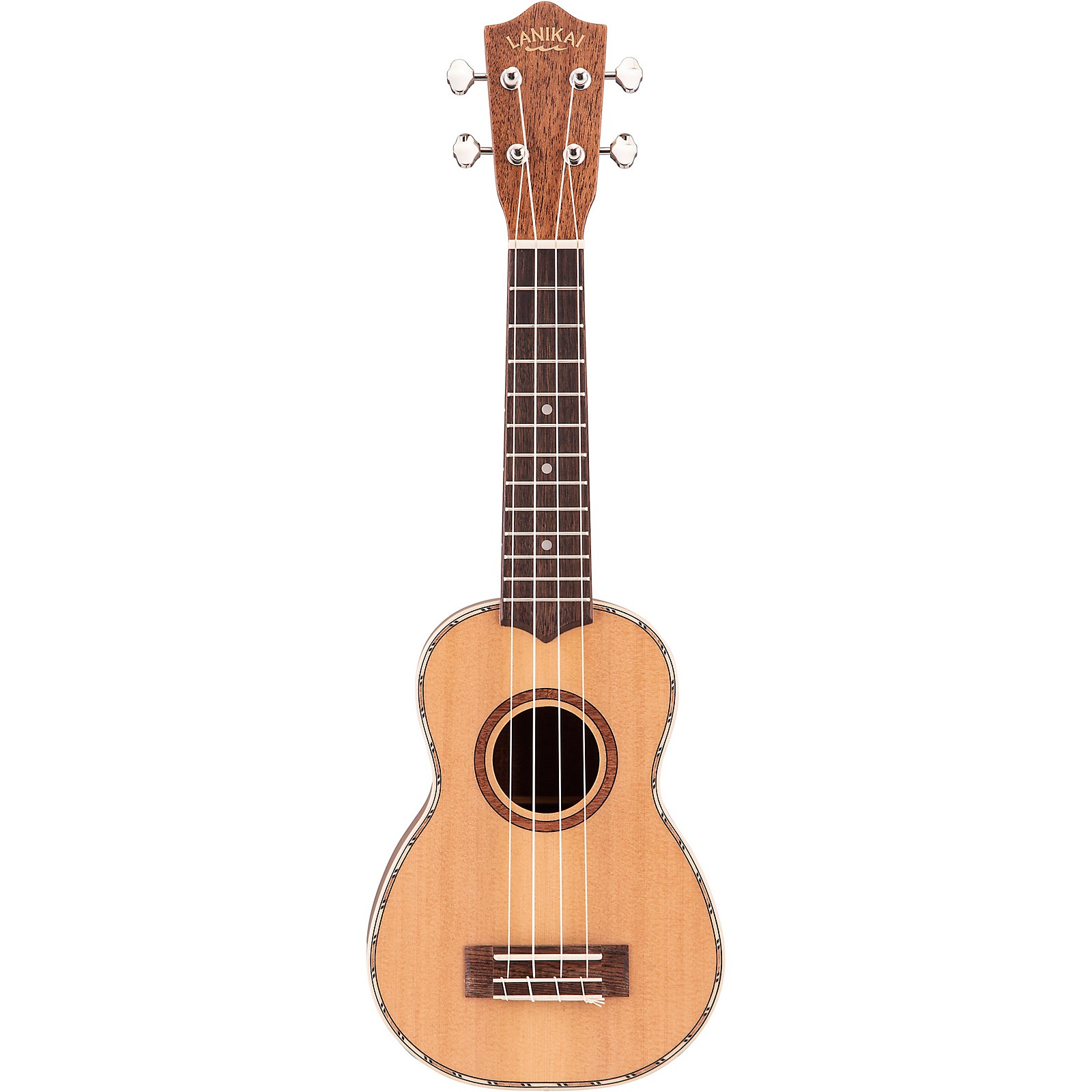 SantaMariaNobella ACQUA カキカキ Lanikai Cedar Solid Top Soprano Ukulele | Music & Arts
