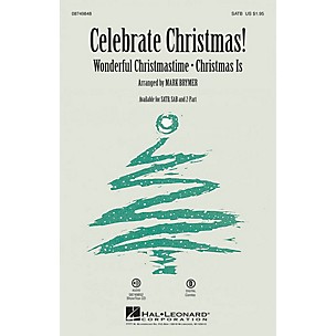 Hal Leonard Celebrate Christmas! SAB Arranged by Mark Brymer