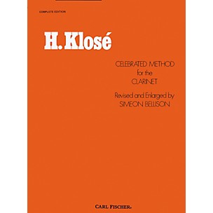 Carl Fischer Celebrated Method For The Clarinet