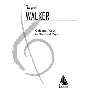 Lauren Keiser Music Publishing Celestial Keys (Tuba and Piano) LKM Music Series Composed by Gwyneth Walker