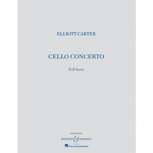 Boosey and Hawkes Cello Concerto (Full Score) Boosey & Hawkes Scores/Books Series Softcover Composed by Elliott Carter