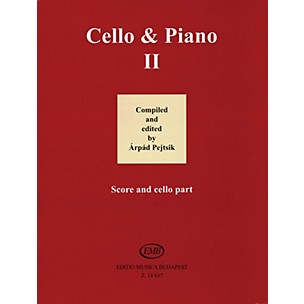 Editio Musica Budapest Cello and Piano (Volume 2) EMB Series