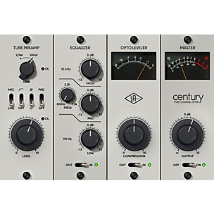 Universal Audio Century Tube Channel Strip - UADx and UAD-2 Plug-ins (Mac/Windows)
