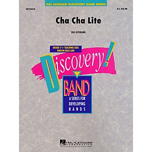 Hal Leonard Cha Cha Lite Concert Band Level 1 1/2 Composed by Eric Osterling