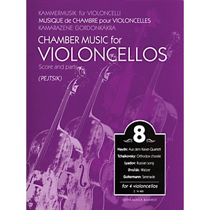 Editio Musica Budapest Chamber Music for 4 Violoncellos - Volume 8 EMB Series Composed by Various Arranged by Pejtsik