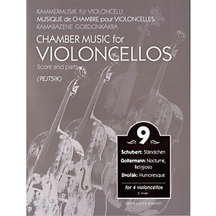 Editio Musica Budapest Chamber Music for Violoncellos - Vol. 9 EMB Series Softcover Composed by Various Edited by Árpád Pejtsik