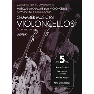 Editio Musica Budapest Chamber Music for Violoncellos - Volume 5 (5 Violoncellos Score and Parts) EMB Series Composed by Various