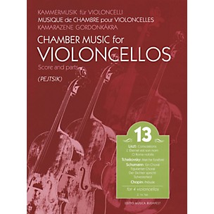 Editio Musica Budapest Chamber Music for Violoncellos, Vol. 13 (Cello Quartet) EMB Series