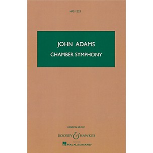 Boosey and Hawkes Chamber Symphony Boosey & Hawkes Scores/Books Series Composed by John Adams