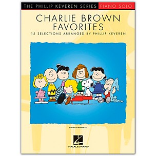 Hal Leonard Charlie Brown Favorites (15 Selections Arranged by Phillip Keveren) Piano Solo Songbook