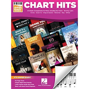 Hal Leonard Chart Hits - Super Easy Piano Songbook