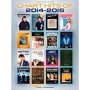 Hal Leonard Chart Hits of 2014-2015 Piano/Vocal/Guitar Songbook