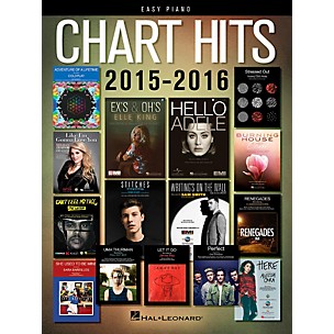 Hal Leonard Chart Hits of 2015-2016 for Easy Piano