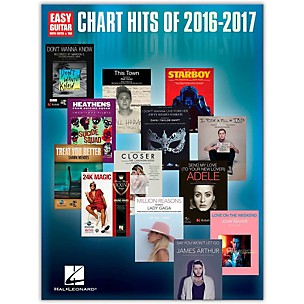 Hal Leonard Chart Hits of 2016 - 2017 (Easy Guitar with Tab)