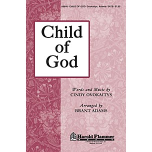 Shawnee Press Child of God SATB arranged by Brant Adams