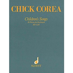Schott Children's Songs (20 Pieces for Keyboard) Schott Series Softcover