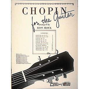 Edward B. Marks Music Company Chopin for Guitar Book