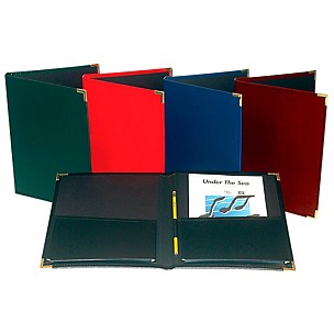 Marlo Plastics Choral Rehearsal Folder 9" X 12" with Gusset Pockets