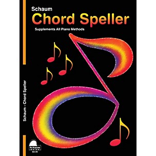 Schaum Chord Speller Educational Piano Book (Level 5)