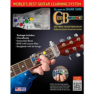 Hal Leonard ChordBuddy Learning System Revised Edition - Includes Color-Coded Songbook and Updated DVD