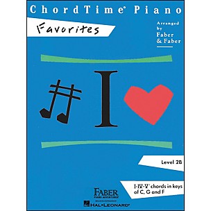 Faber Piano Adventures Chordtime Piano Favorites Level 2B - Faber Piano